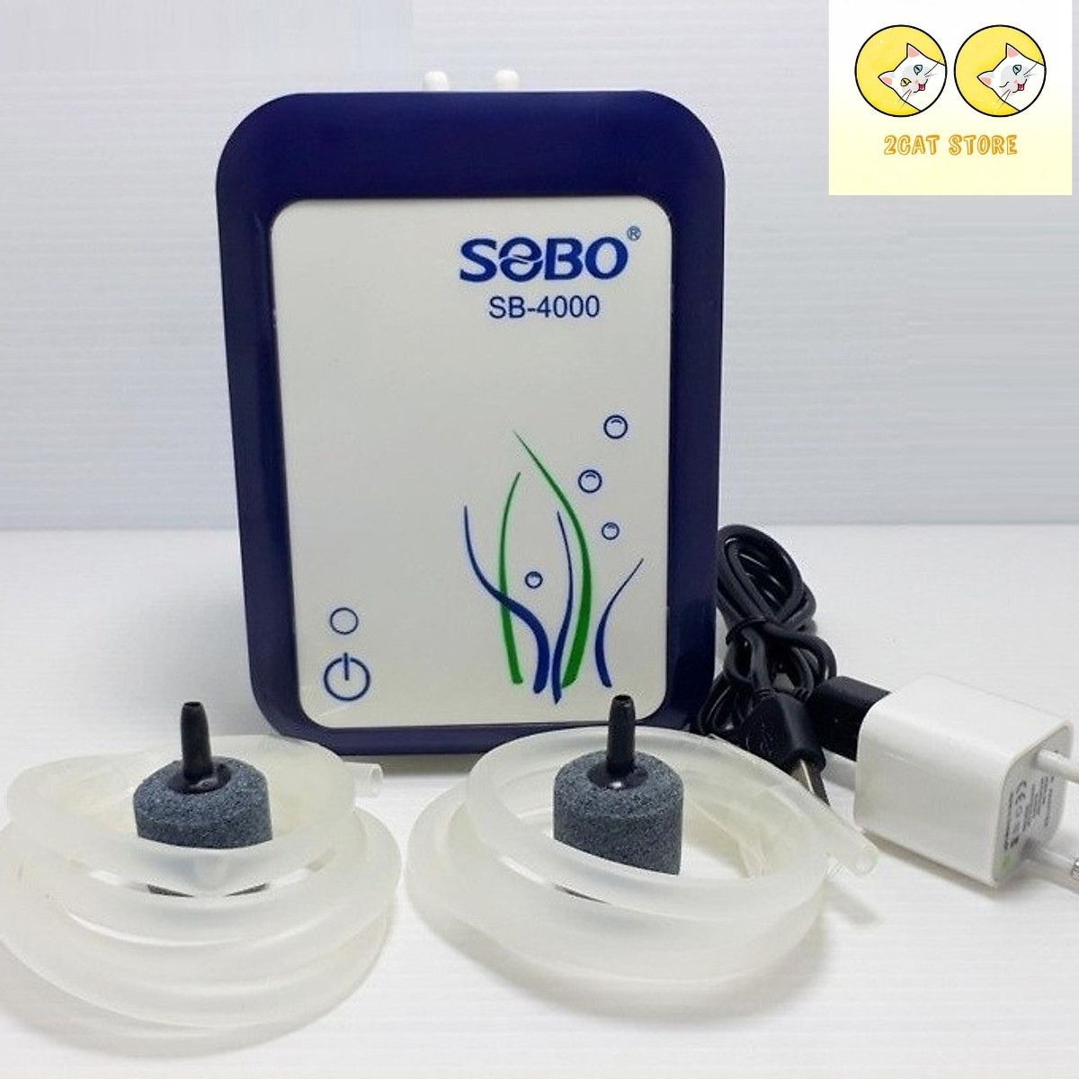 Máy sủi khí tích điện mini SB-4000