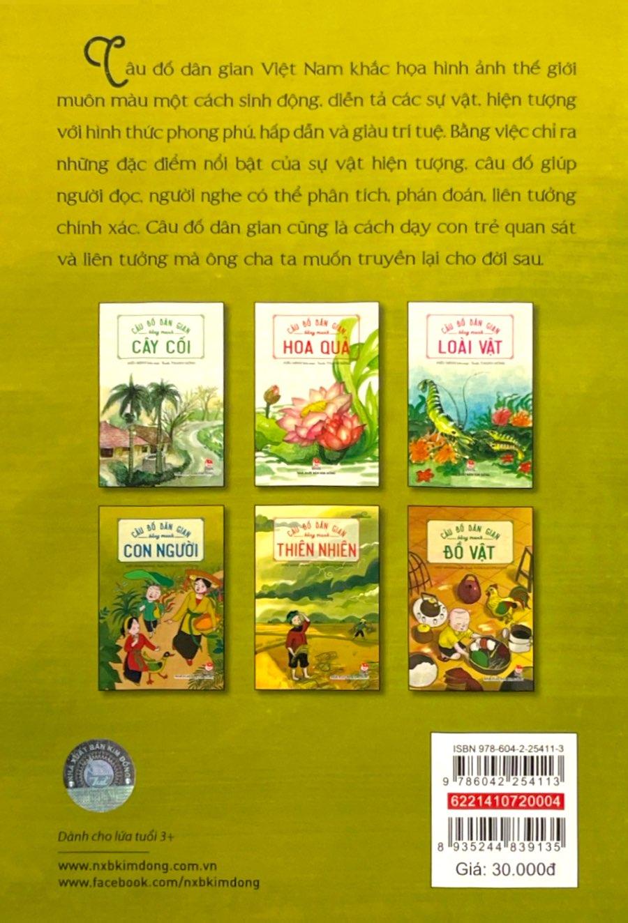 Câu Đố Dân Gian Bằng Tranh - Con Người