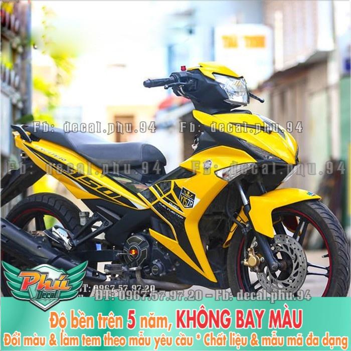 Tem rời EX 150 Y15 ZR vàng