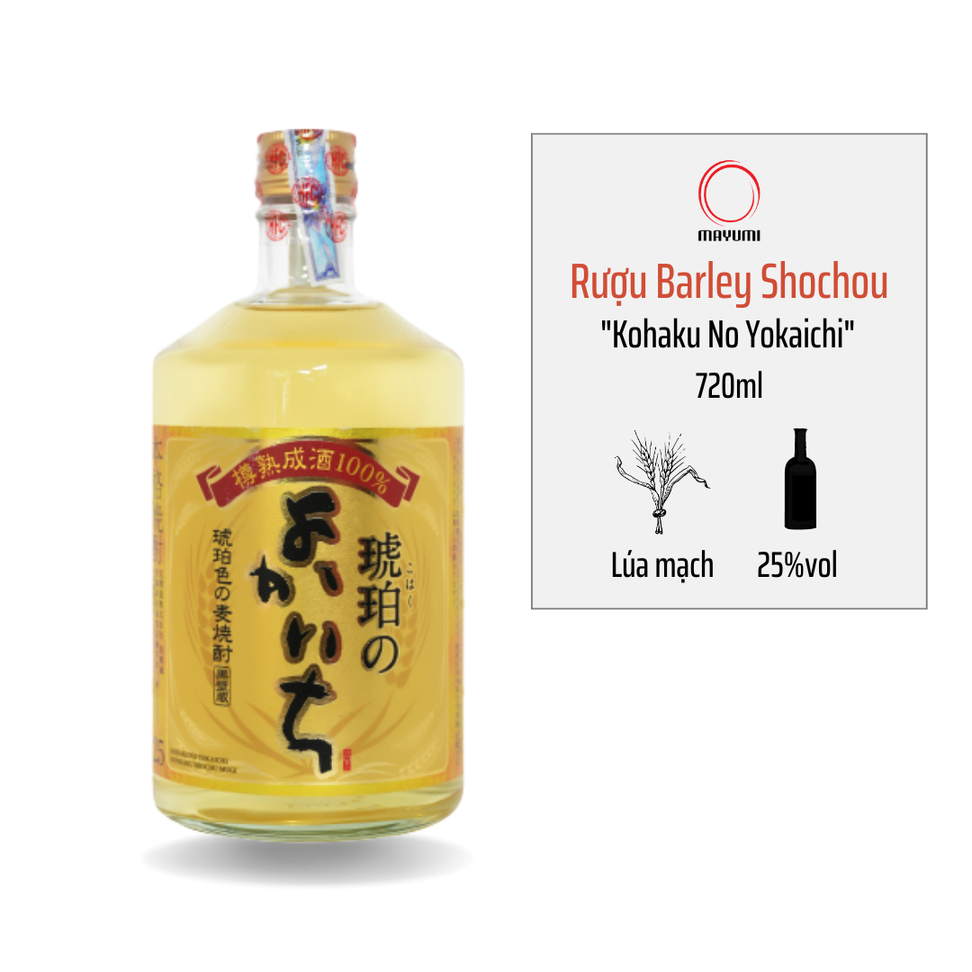 Rượu Shochu Kohaku No Yokaichi 720ml 25%