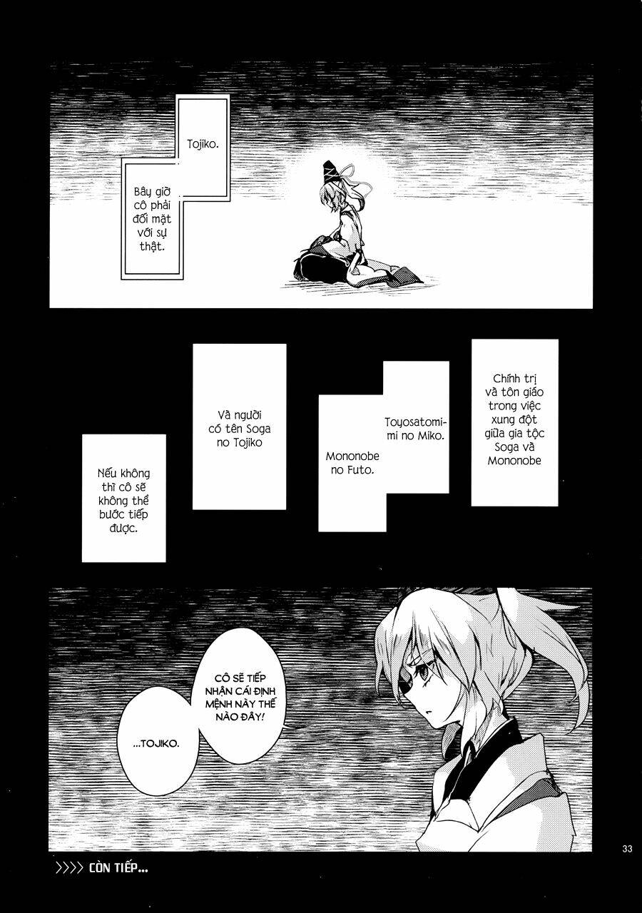 Touhou - Soga No Tojiko Wa Koranai Wa No Shou Chapter 1 - Trang 33