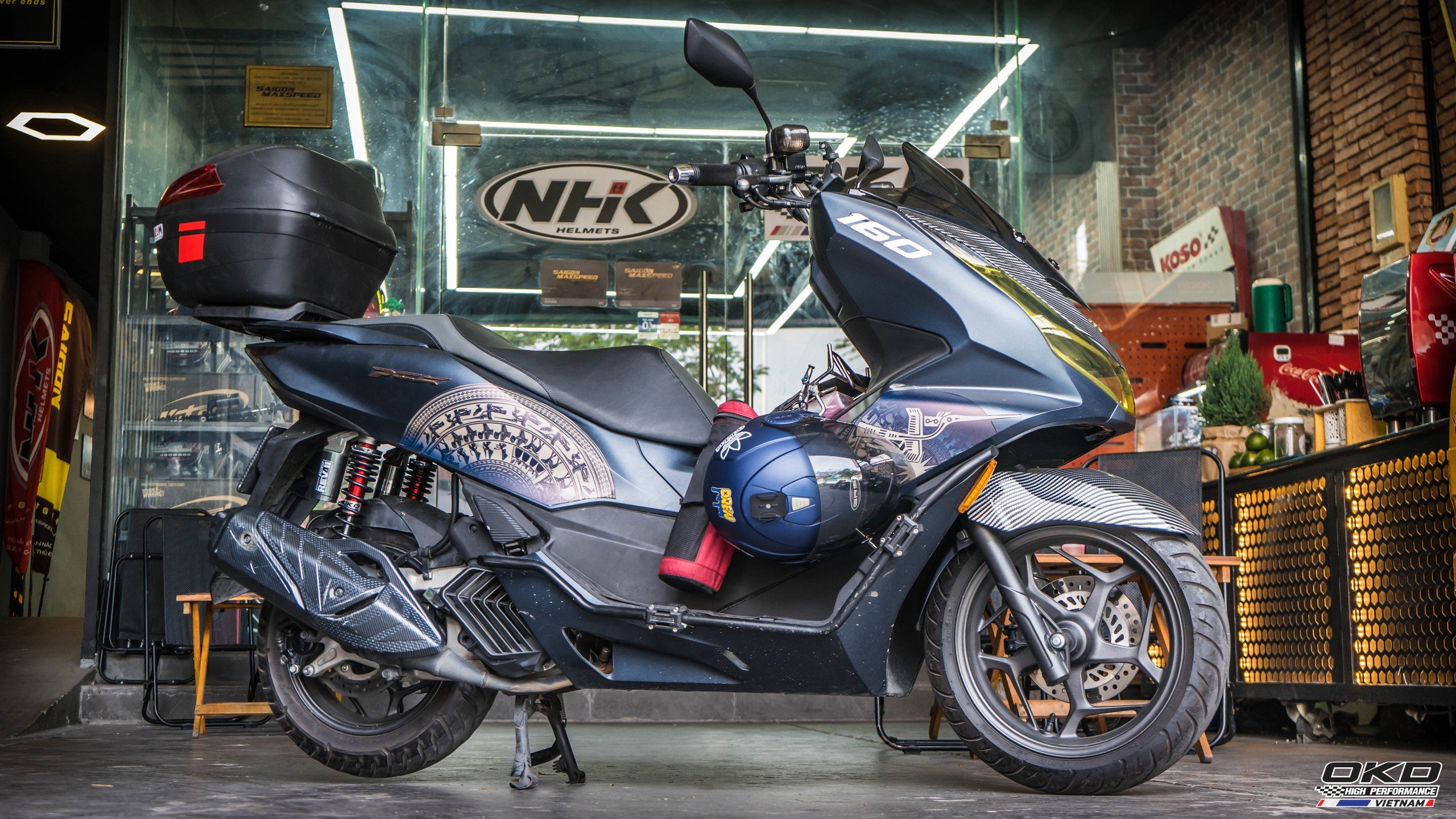 Phuộc Sau OKD Rev II Honda PCX 160 (chính hãng)