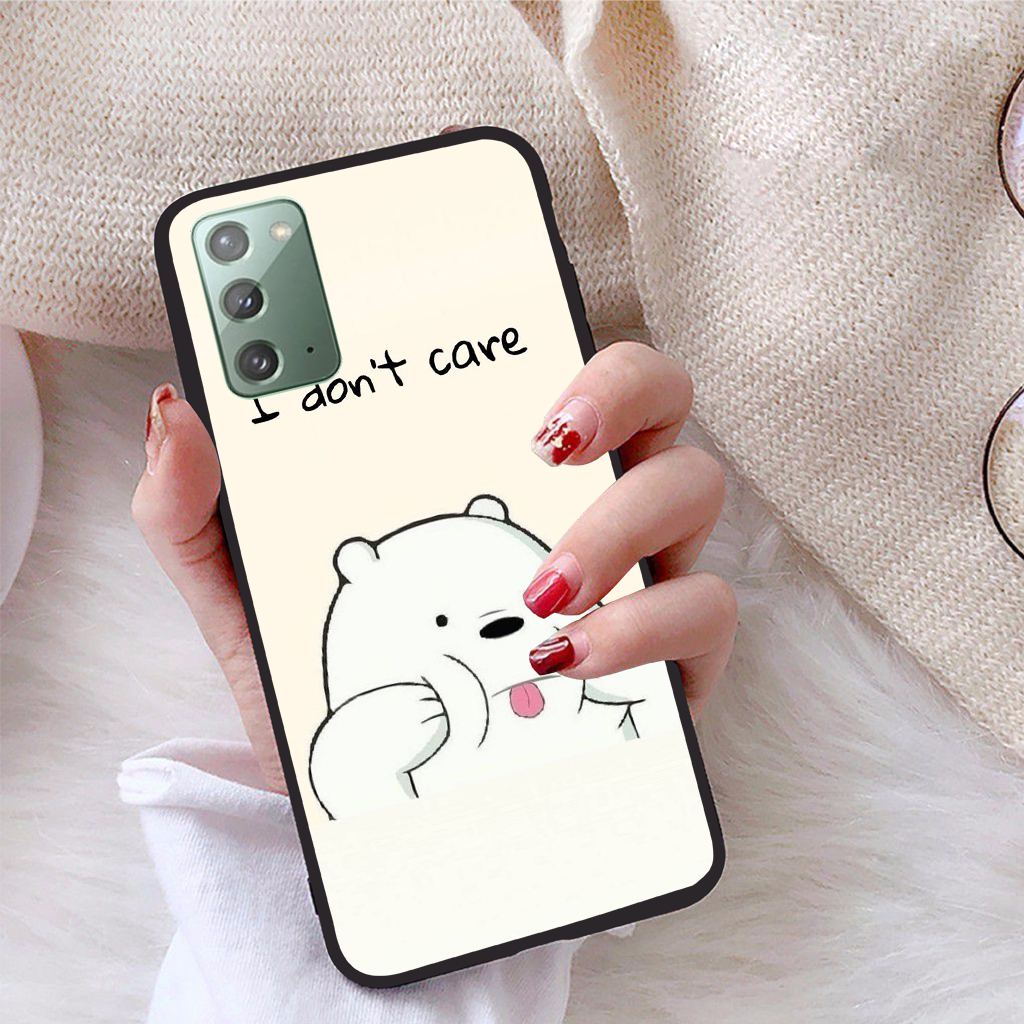 Ốp lưng dành cho Samsung Galaxy Note 20 viền dẻo TPU bộ sưu tập Chúng ta là gấu - Hàng chính hãng