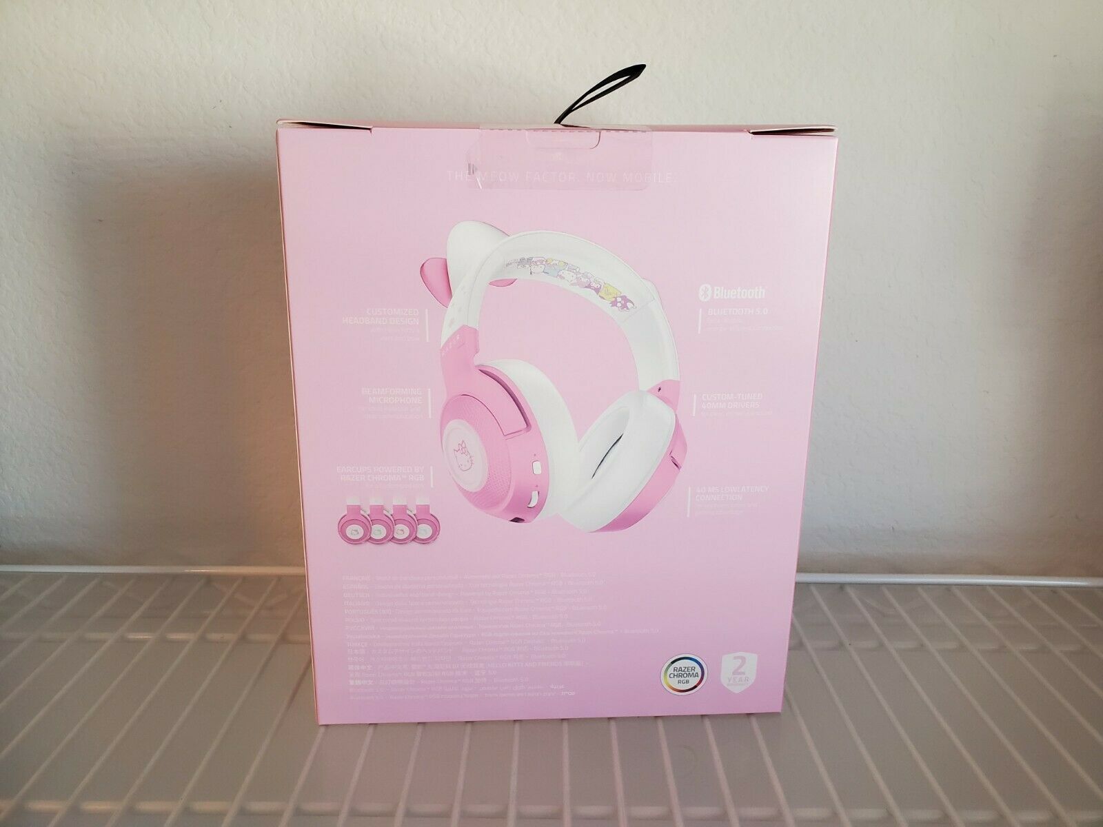 Tai nghe Razer Kraken BT Headset-Hello Kitty and Friends_Hàng chính hãng