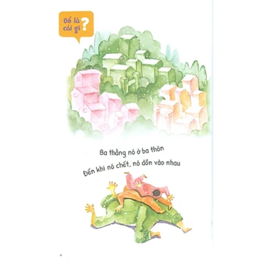 Kho Tàng Câu Đố Dân Gian Bằng Tranh – Gia Đình Làng Xóm