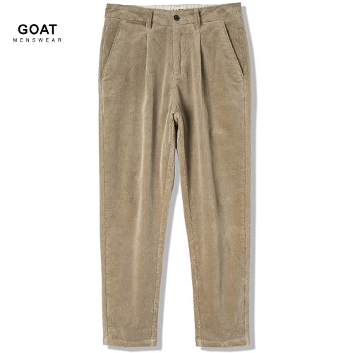 Quần Baggy Kaki Nhung Nam GOAT MENSWEAR