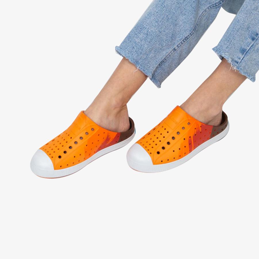 Giày Mules Trẻ Em Unisex NATIVE Jefferson Clog Marble Junior