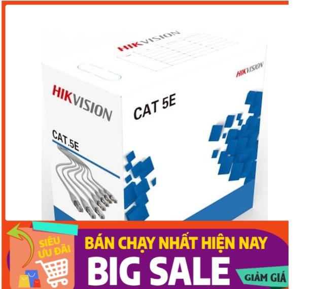 DS-1LN6-UE-W Cáp mạng chuyên dụng CAT6 Hikvision - Hàng chính hãng