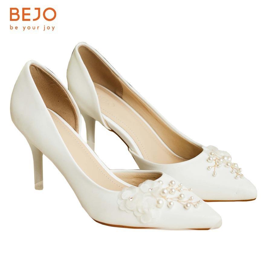 GIÀY CƯỚI - GIÀY CÔ DÂU BEJO H51 3HOA,CÀNH NGỌC - WEDDING SHOES