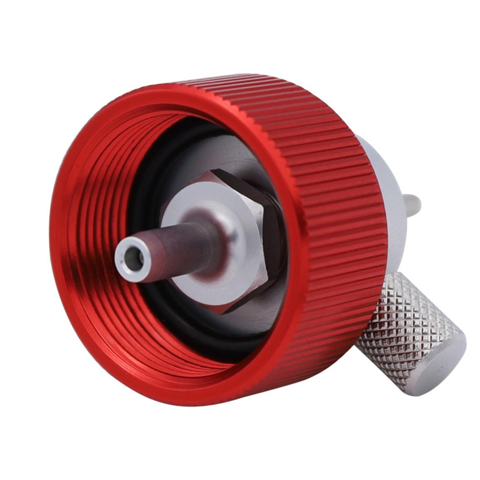 Filling Adapter, Gas Tank Adapter Accessories Refilling Durable Camping Connector Gas Refill Adapter, for Gas Cylinder Camping