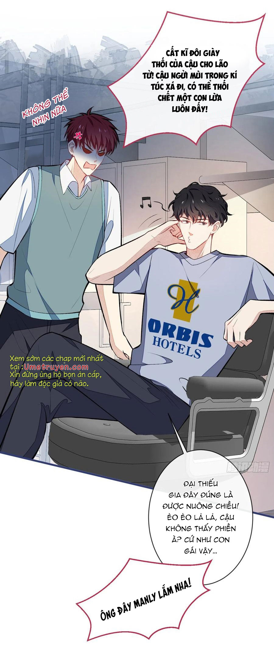 lại bị nam thần chọc trên hot search! chapter 61 6