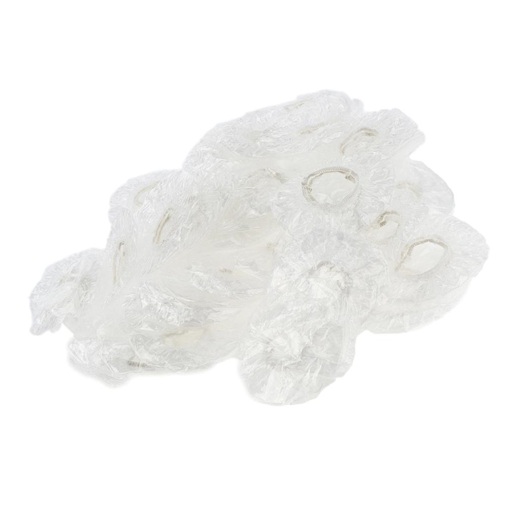 100pcs Unisex Waterproof Bath Ear Protection Shower Earmuffs Ear Cover Caps Protects Ear from Water when Showering