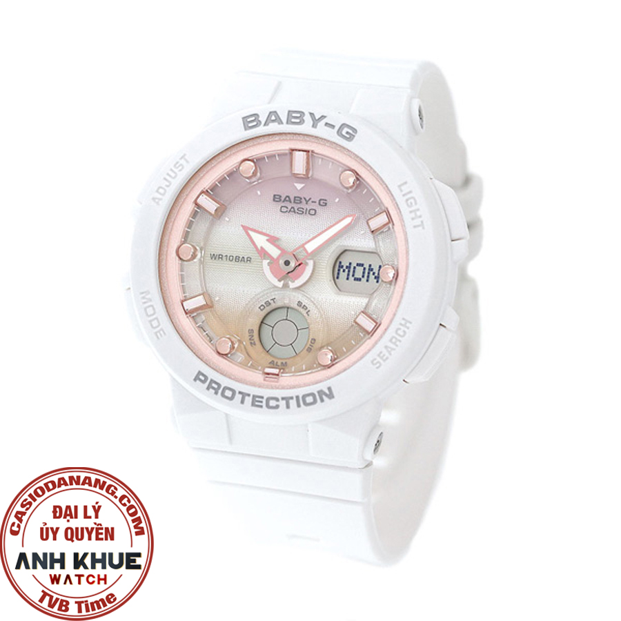 Đồng hồ nữ dây nhựa Casio Baby-G chính hãng BGA-250-7A2DR (41mm)