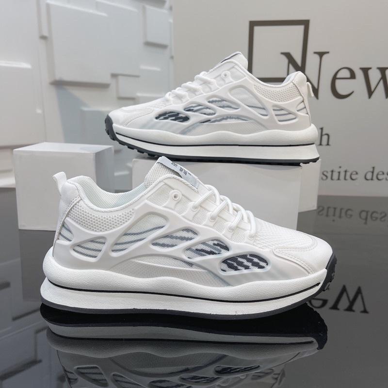 Giày thể thao nam, giày sneakers nam trắng trẻ trung năng động G8018
