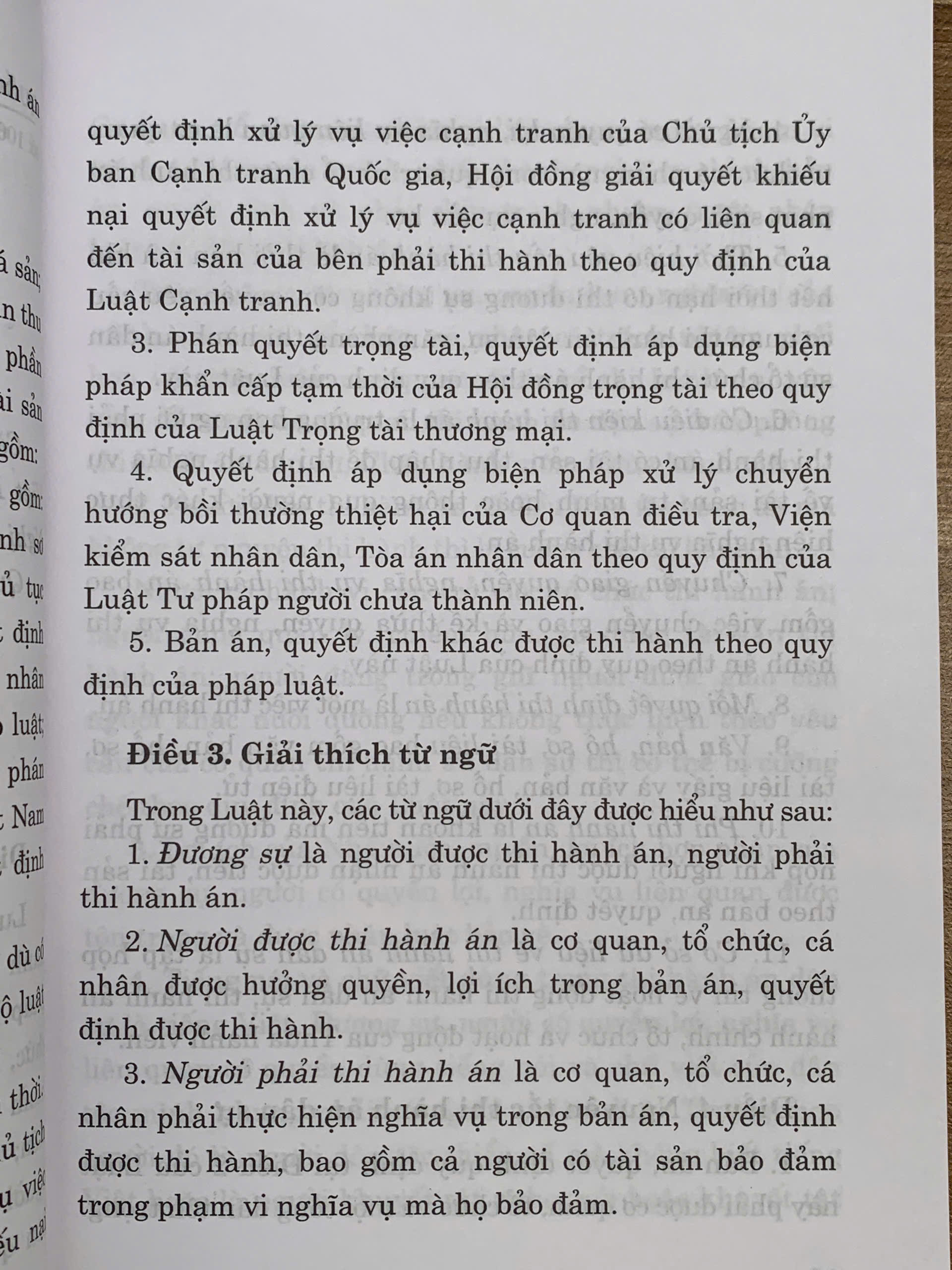 Luật Thi hành án dân sự năm 2025