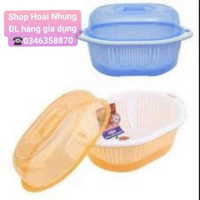 Rổ 2 lớp có nắp đậy các cỡ
