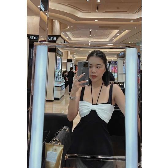 Jum 2 dây phối nơ ngực sexy sang chảnh