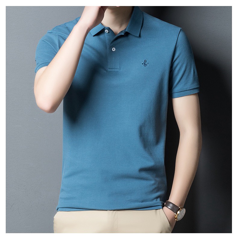 Áo thun polo nam có cổ tay ngắn vải Thun cotton 100% cao cấp Skymen fashion ATN010