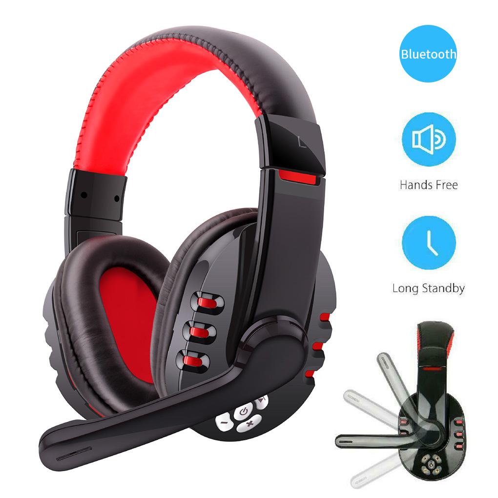V8-1 Tai Nghe V5.0 Bluetooth Tai Nghe Stereo Không Dây Tai Nghe Chụp Tai Có Micro Cho Máy Tính, Laptop Cho Samsung Xiaomi
