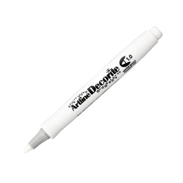 Bút Vẽ Màu Nổi - Artline Decorite 1.0mm (EDF-1 WHITE)