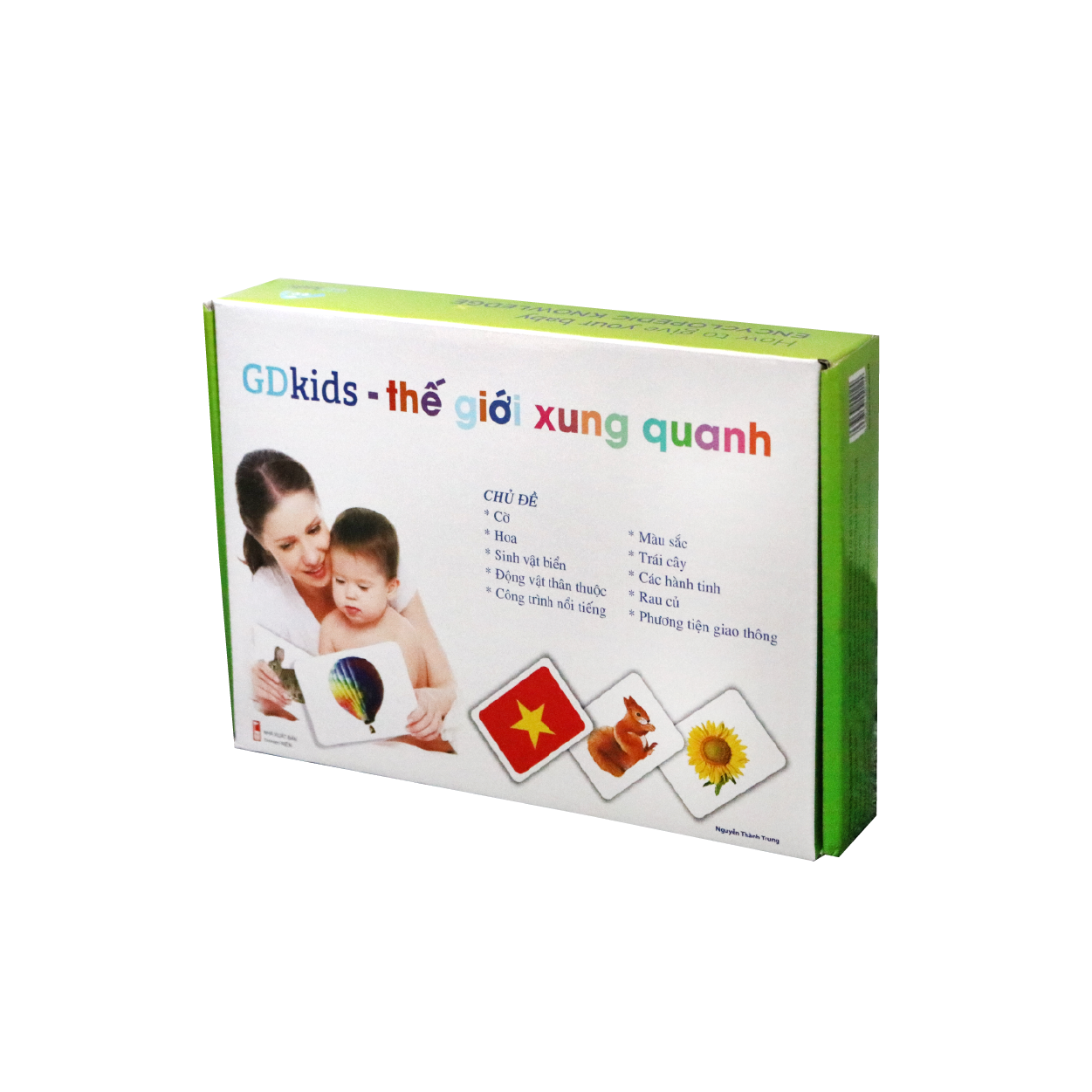 GDKIDS Thế giới xung quanh (Bộ 100 Thẻ) – Flashcard Glenn Doman