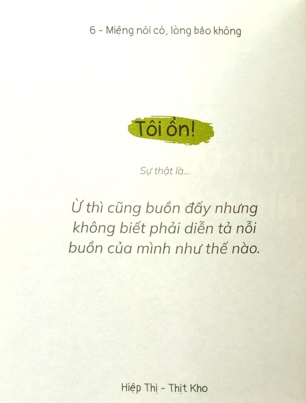 Miệng Nói Có Lòng Bảo Không (Tái Bản 2023)
