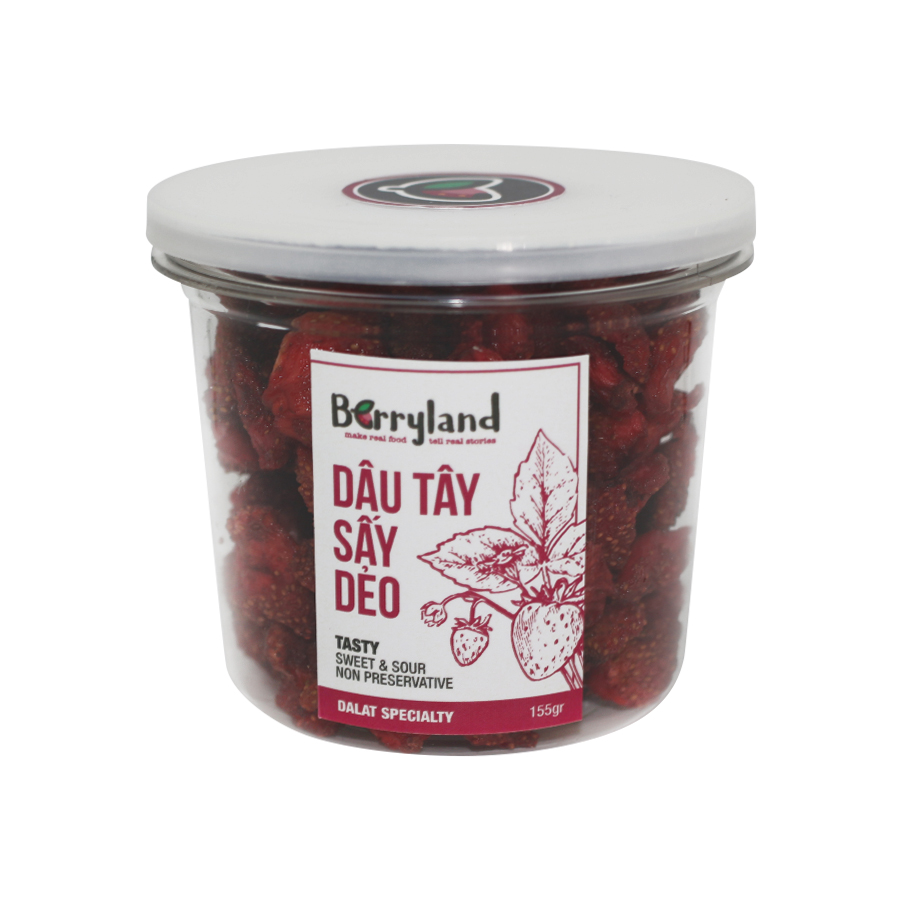 Dâu tây sấy dẻo Berryland