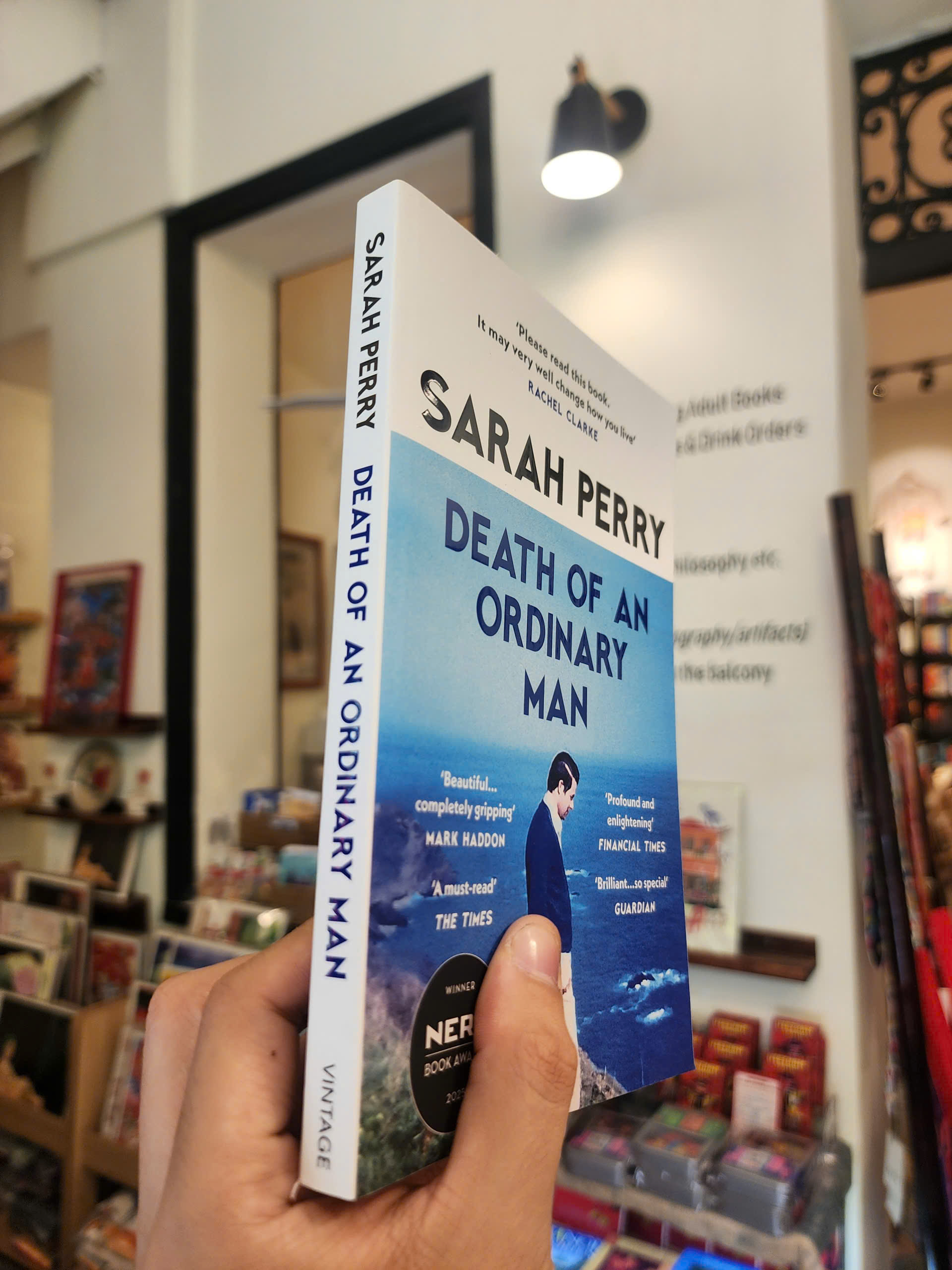 Sách - Death of an Ordinary Man by Sarah Perry | Memoir / Hồi ký Tiếng Anh / Ngoại văn Nhập khẩu