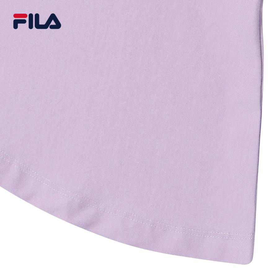 Đầm thun tay ngắn cổ tròn trẻ em Fila Milk On The Rock - FK2OPD2M51F