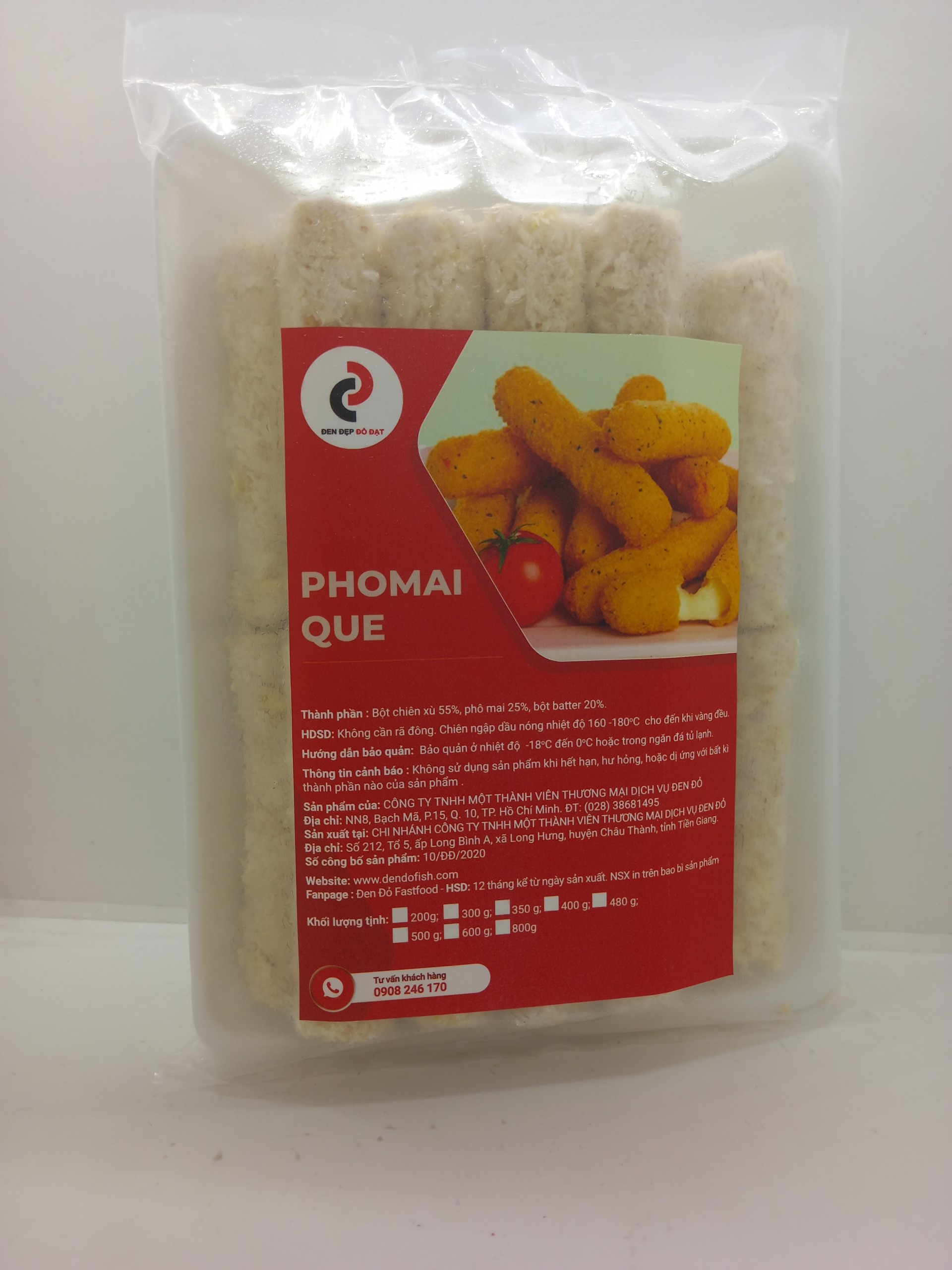 PHÔ MAI QUE 20 cái - 800g