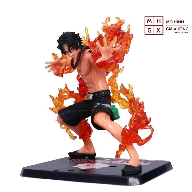 Mô hình One Piece ACE 2 đầu F.zero hàng cao cấp đế có chữ tên nhân vật ACE cao 15cm có hiệu ứng chiến đấu đặc biệt