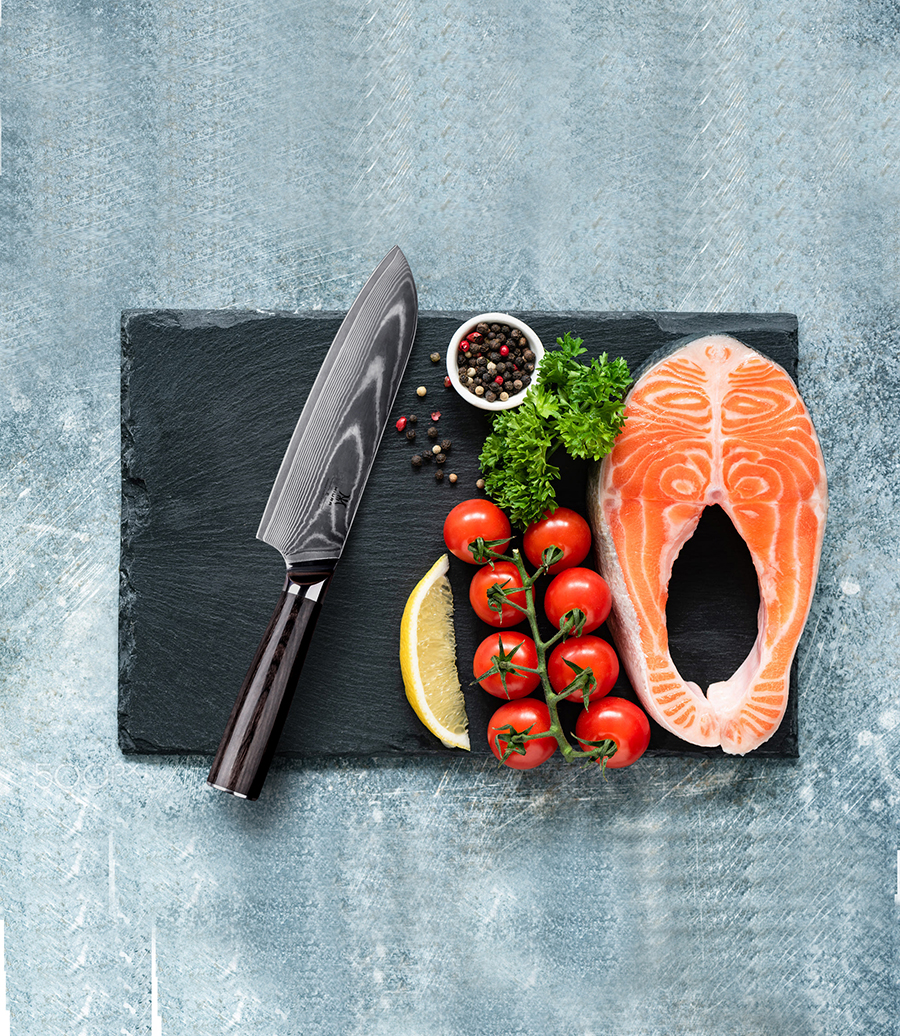 Dao bếp cao cấp MIURA E – Dao thái đa năng Santoku