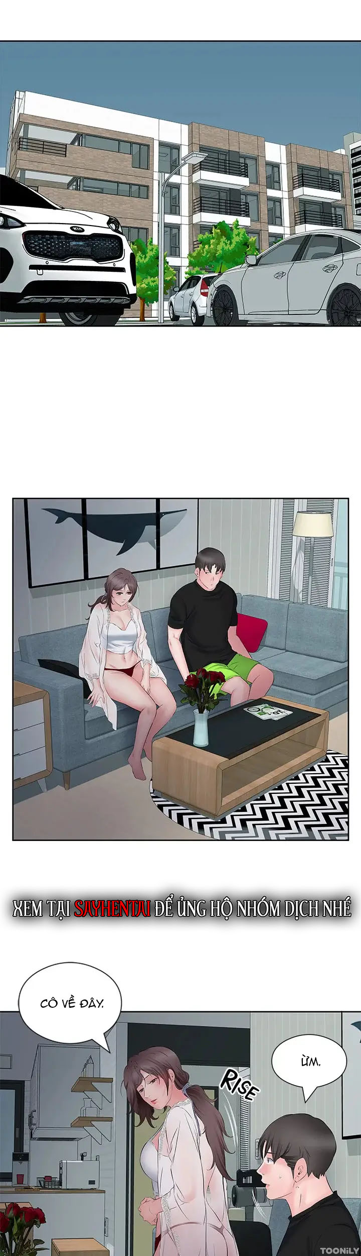 quý cô tầng dưới chapter 9 16