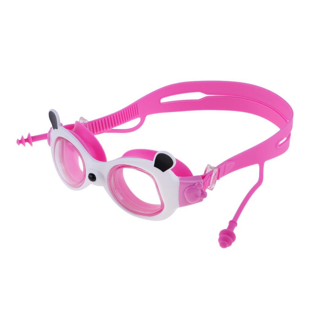 Kids Swim Goggles Anti-fog Soft Silicon Frame Swimming Glasses for Children