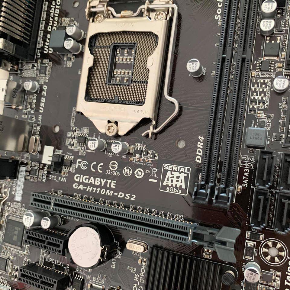 MAINBOARD GIGABYTE H110M-DS2 SOCKET 1151v1  - Hàng Chính Hãng