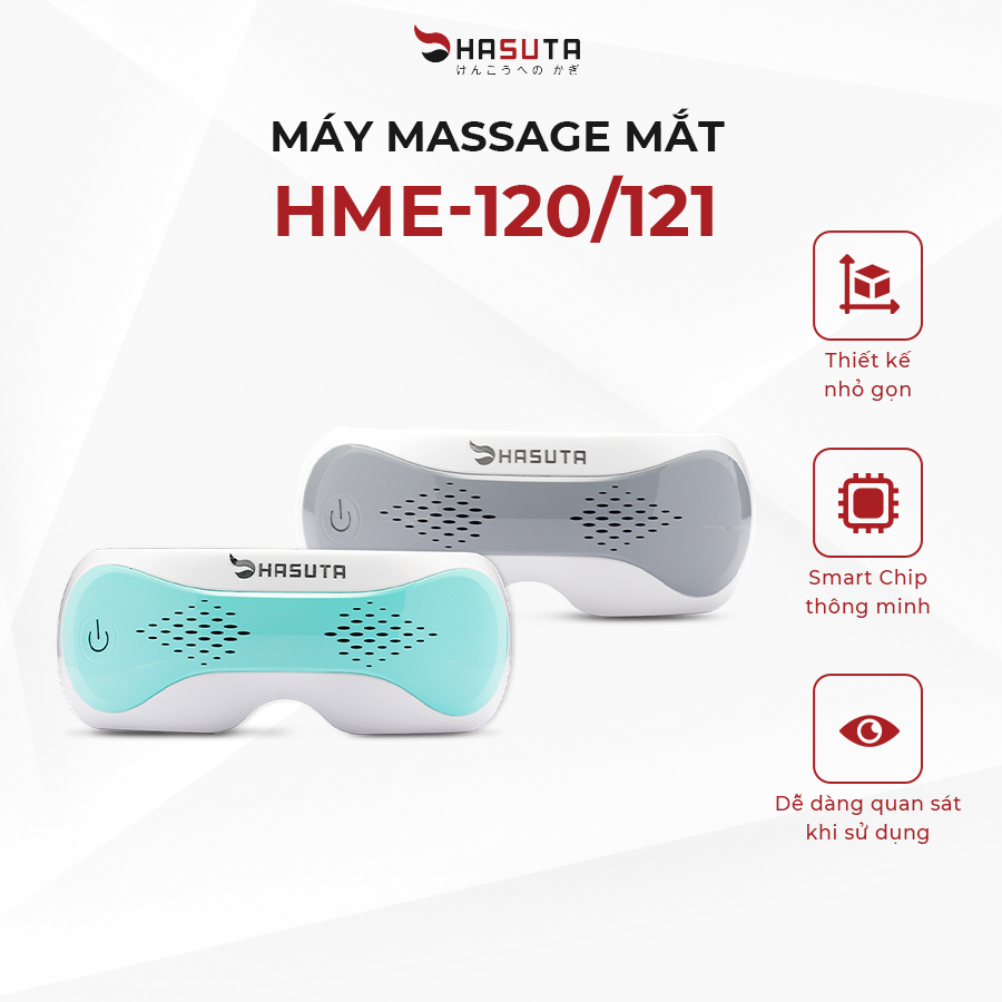 Máy massage mắt Hasuta HME-120 - Hàng chính hãng