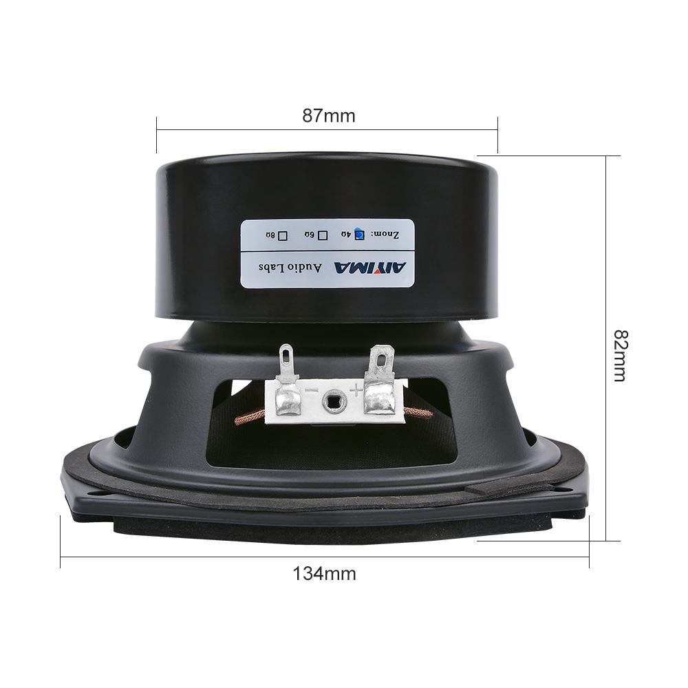 AIYIMA 1 Cái Loa Siêu Trầm 5.25 Inch Loa 100W 4 8 Ohm Loa Âm Thanh Bass Loa Cho Khuếch Đại Gia Đình 5.1 Rạp Hát Color: 8 Ohm 100W Speaker Woofer Size/Full-Range Size: 5.25"