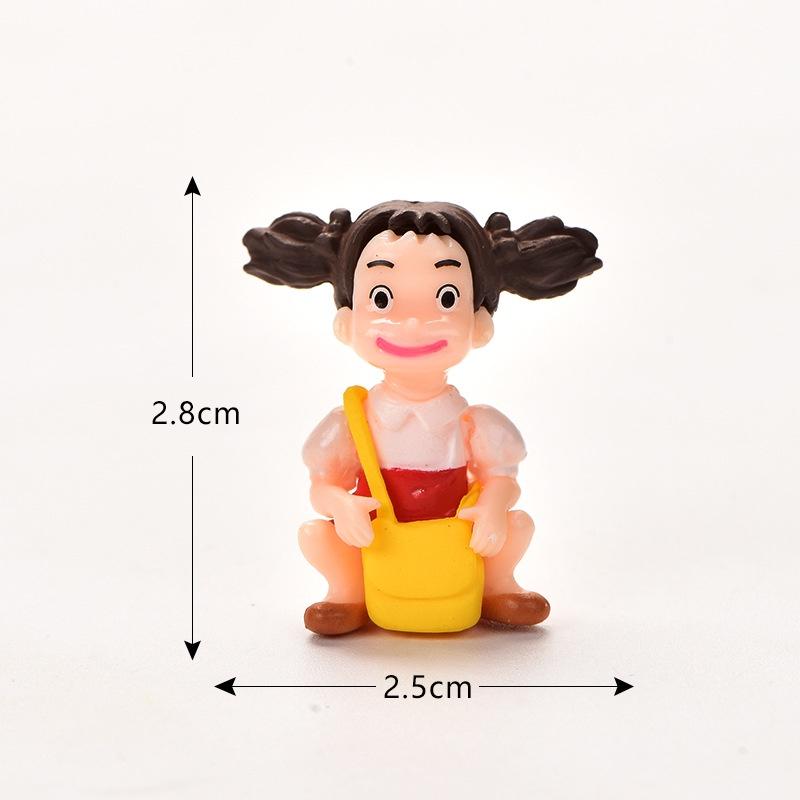Mô hình tiểu cảnh ️ Mô hình cô gái đáng yêu trang trí bàn làm việc tiểu cảnh, sân vườn, sen đá