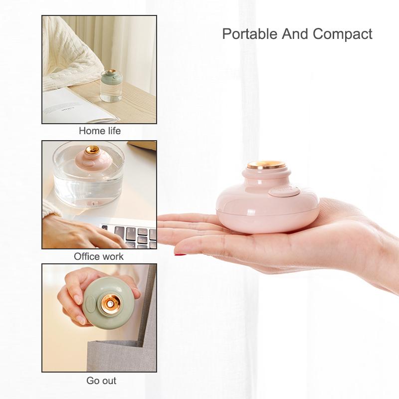 Trôi Bình Không Dây Máy Tạo Độ Ẩm Không Khí Di Động Khuếch Tán USB Nano Mini Mặt Máy Tạo Độ Ẩm Phun Sương Hương Thơm Khuếch Tán Cho Gia Đình