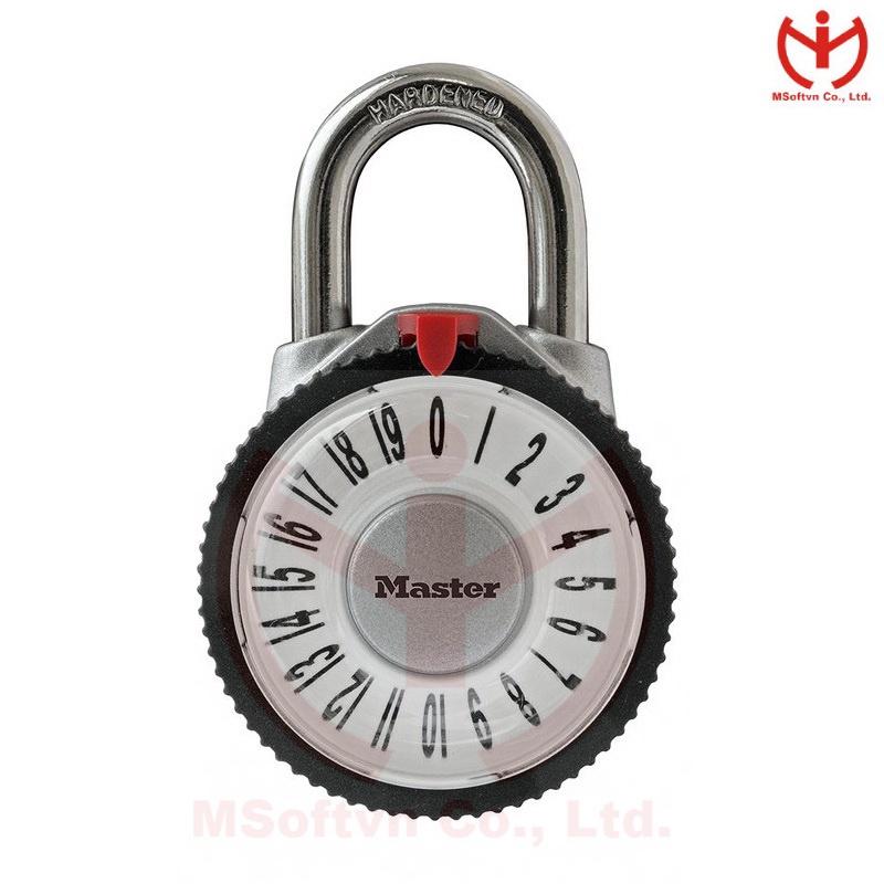 Ổ khóa số Master Lock 1588 D mật mã cố định - khóa tủ cá nhân - MSOFT