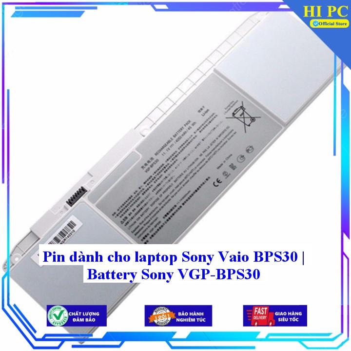 Pin dành cho laptop Sony Vaio BPS30 | Battery Sony VGP-BPS30 - Hàng Nhập Khẩu