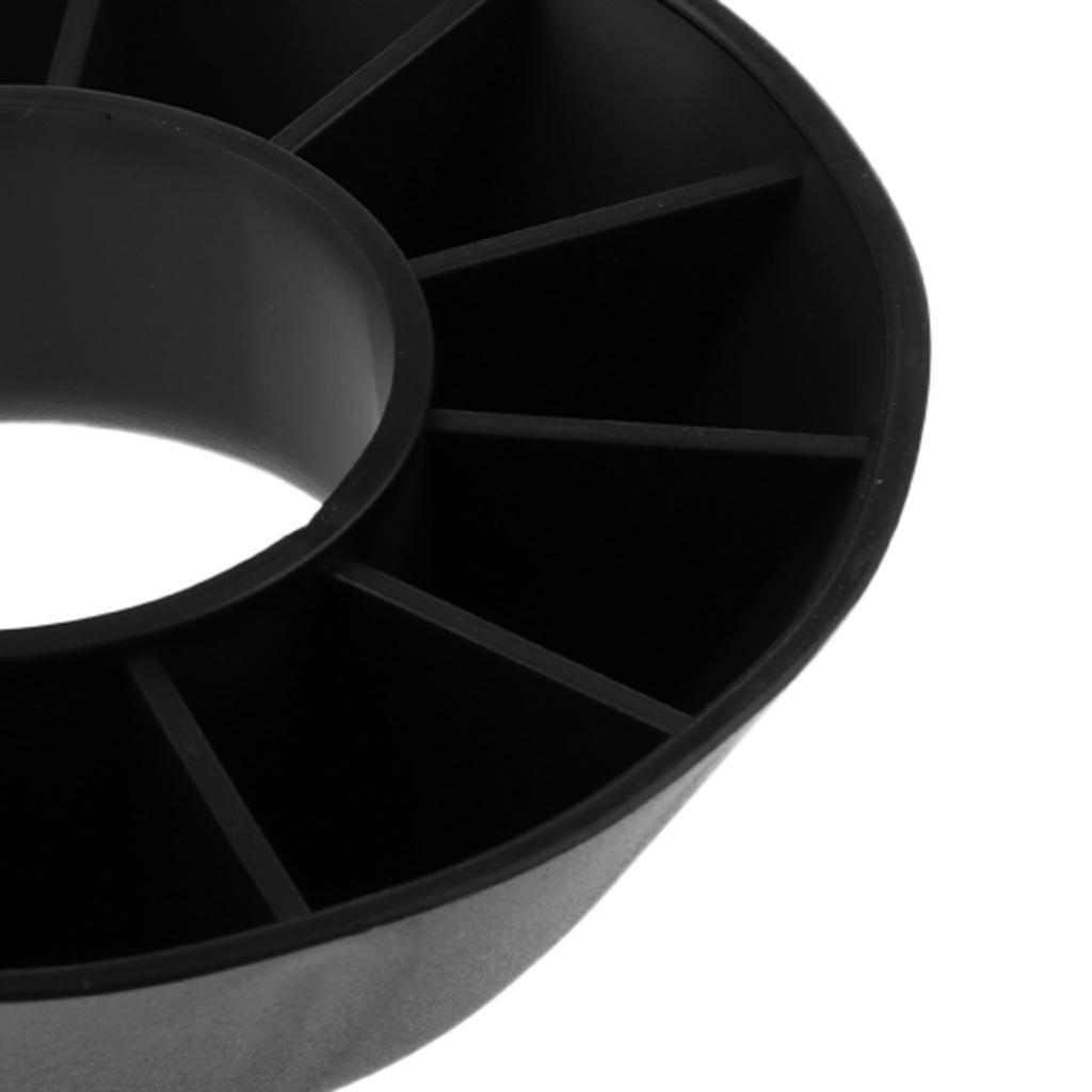 15X Base Volleyball Show Support Bracket Bowling Display Stand Holder Black