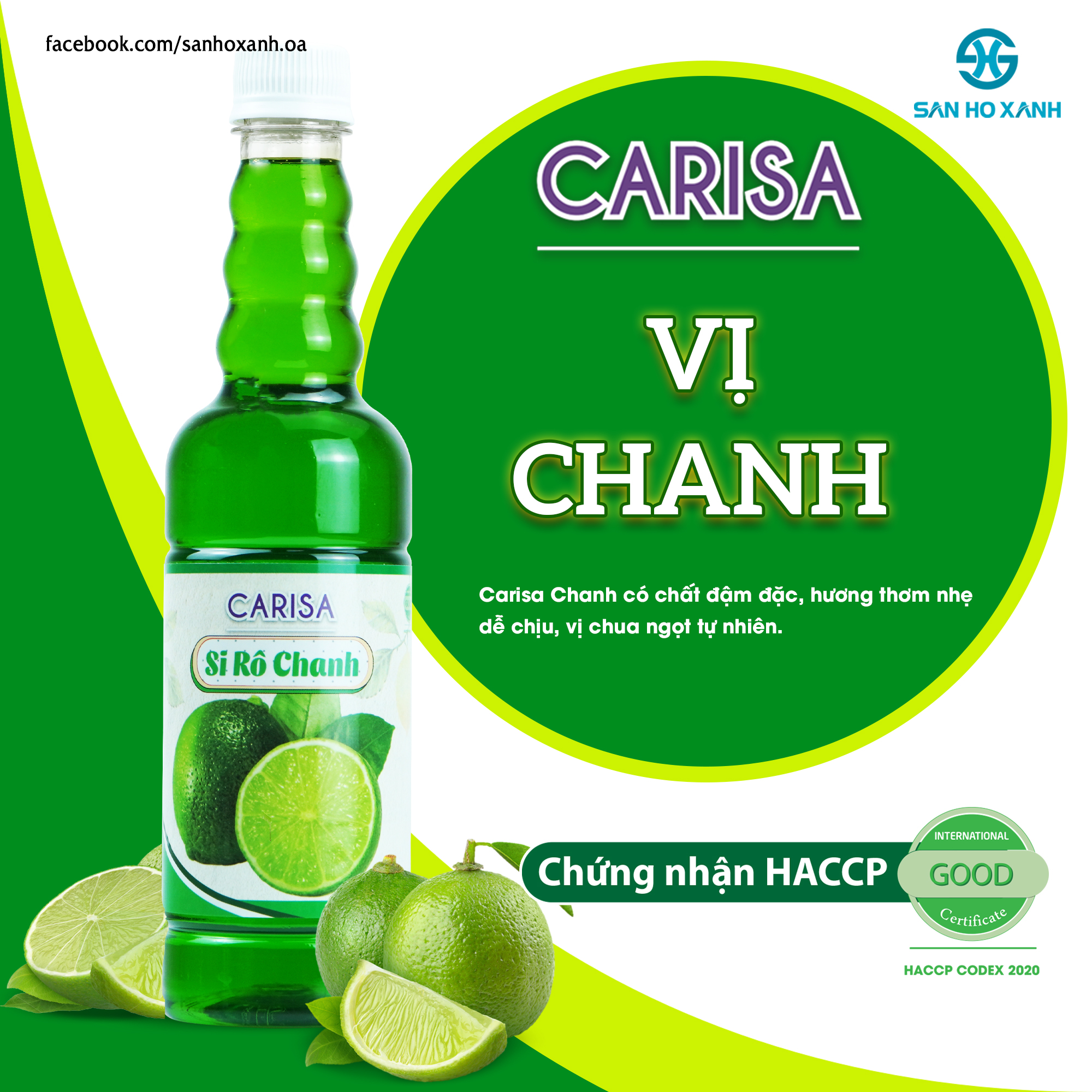 Si Rô CARISA 680g - 13 Vị Trái Cây