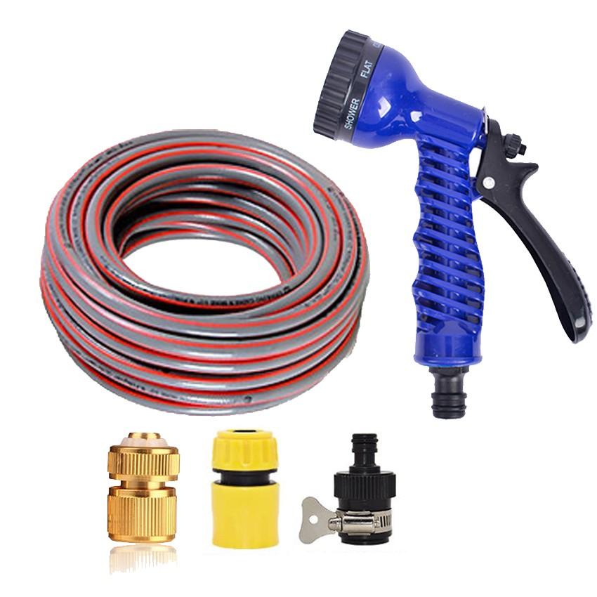 Bộ dây vòi xịt rửa xe, tưới cây, dọn dẹp nhà cửa 20m  206843