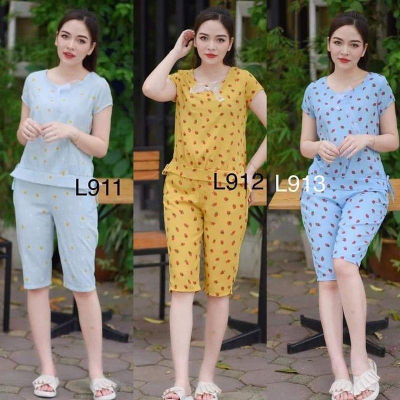 Quần áo mặc nhà 5 màu ảnh thật rẻ đẹp