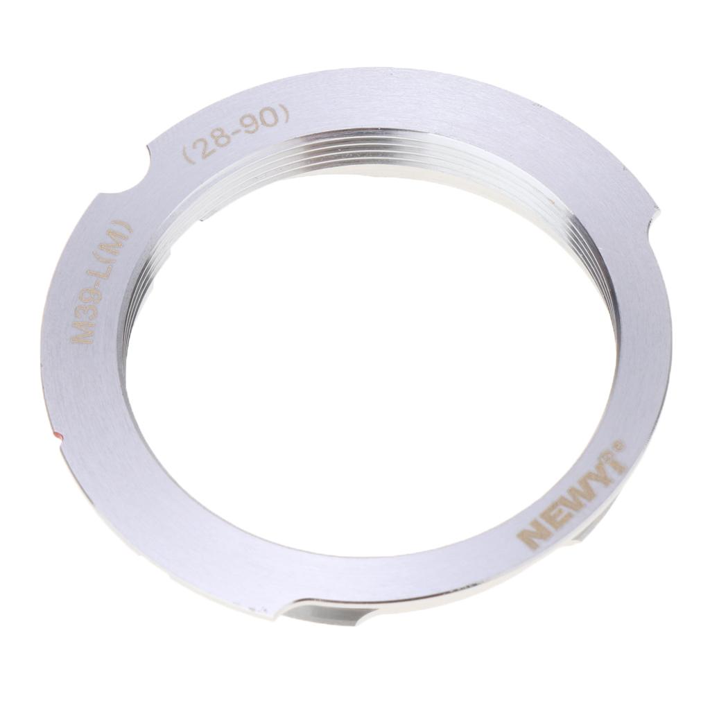 Cho Leica L Ống Kính Leica LM mount Adapter Nhẫn M39 L39 Ống Kính