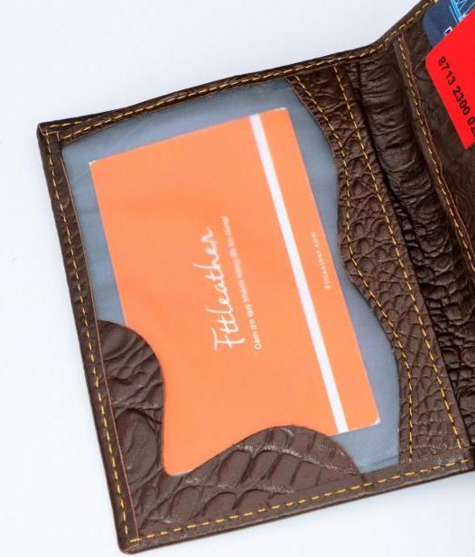 Ví da nam FTT LEATHER mã VDDVCS03