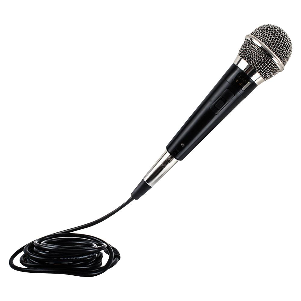 Micrô cầm tay bằng kim loại Có dây, độ trung thực cao tương thích với hệ thống Karaoke Máy tính