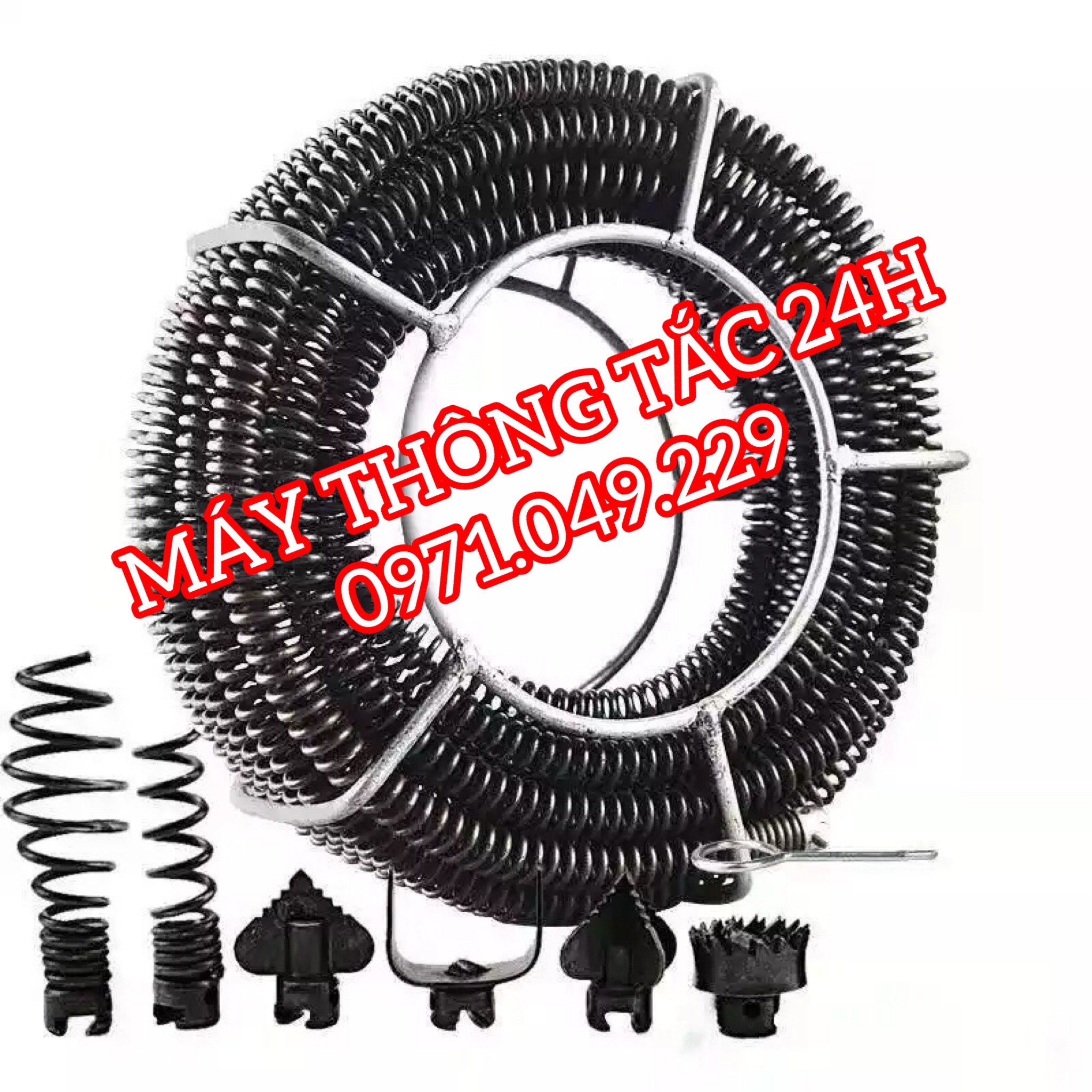 DÂY THÔNG TẮC CỐNG ,ĐƯỜNG ỐNG ĐƯỜNG KÍNH 16MM DÀI 19M LOẠI 1 DÀY DẶN DÙNG MÁY KHOAN