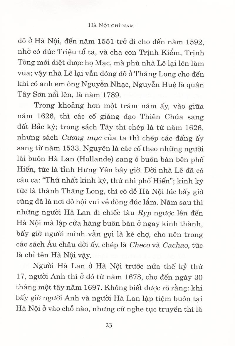 Hà Nội Chỉ Nam